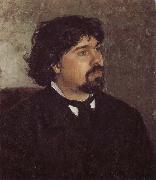 Ilia Efimovich Repin In Soviet Shinao portrait Germany oil painting artist